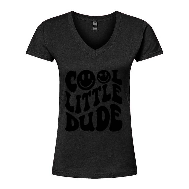 Cool Little Dude V-Neck T-Shirt