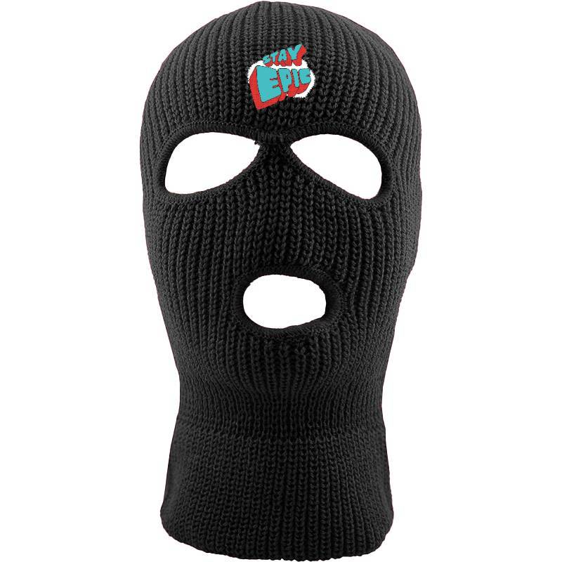 Stay Epic Three hole mask