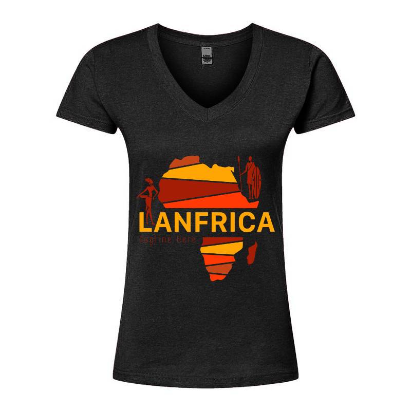 Lanfrica V-Neck T-Shirt