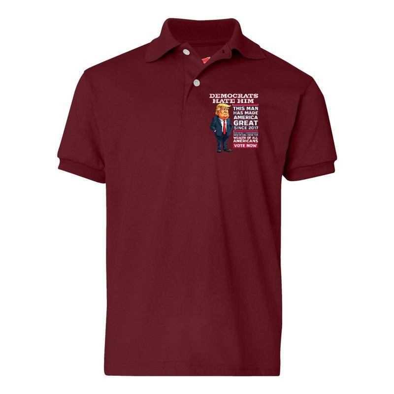 Trump Vote Tank Top Polo T-Shirt