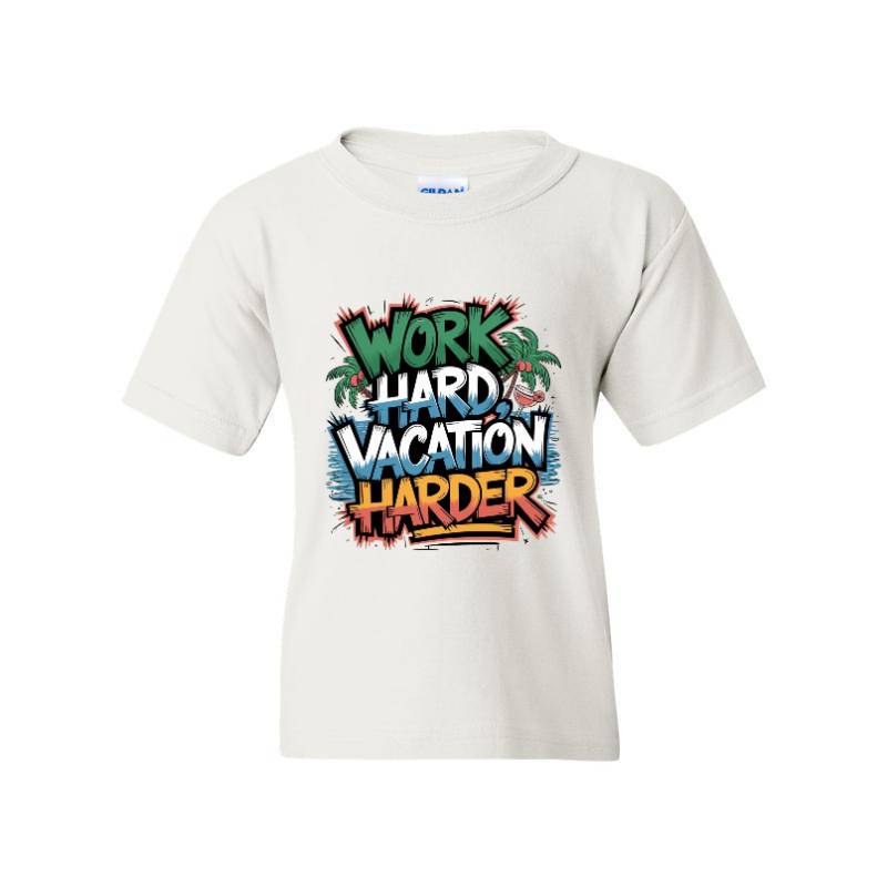 Work Hard Vacation Harder T-Shirt