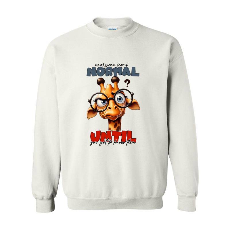 Giraffe Crewneck Sweatshirt 