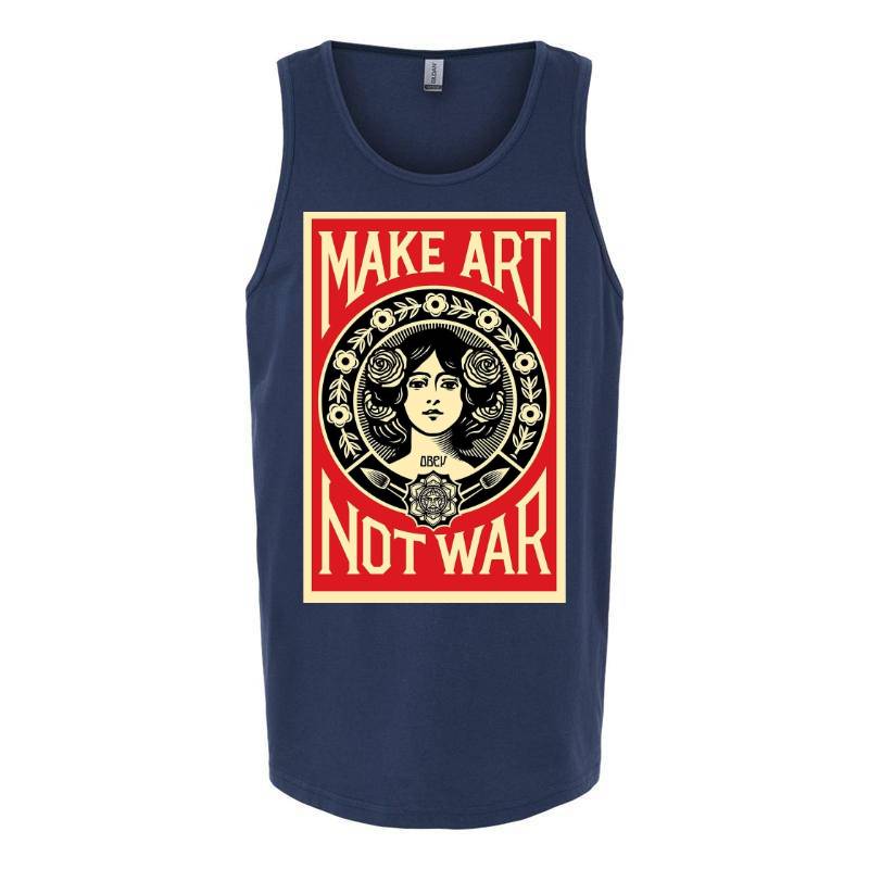 Make Art Not War Tank Top T-Shirt