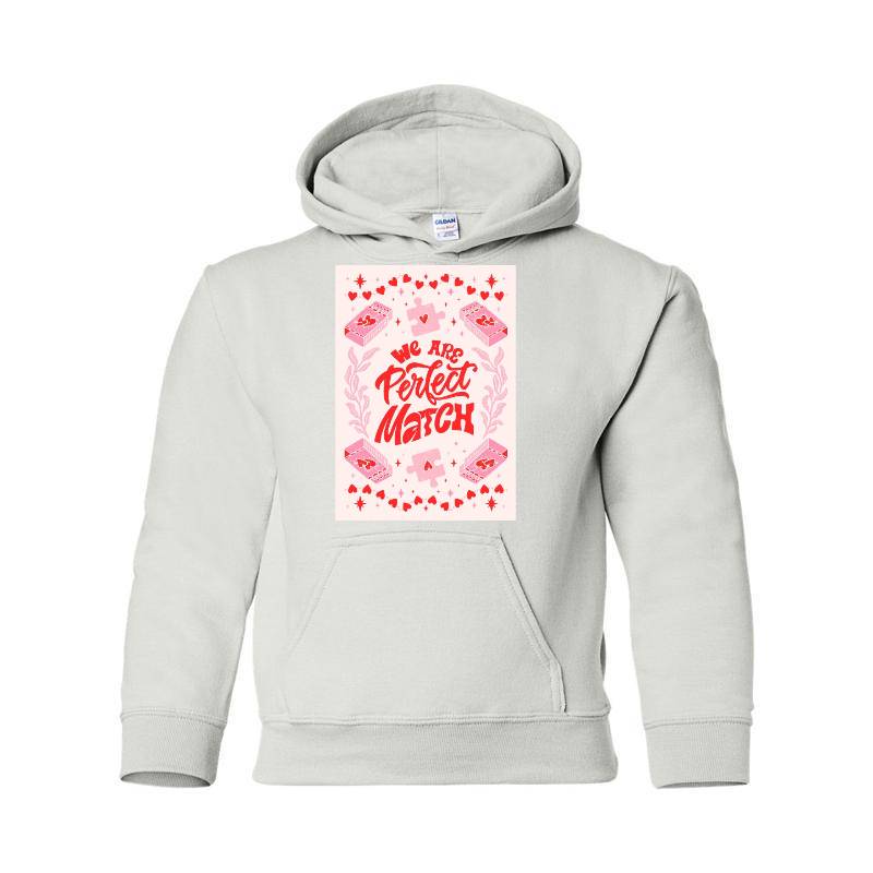 Valentine's Day Hooded Sweatshirt