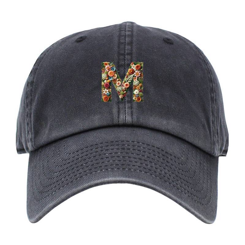 Letter M Baseball Cap