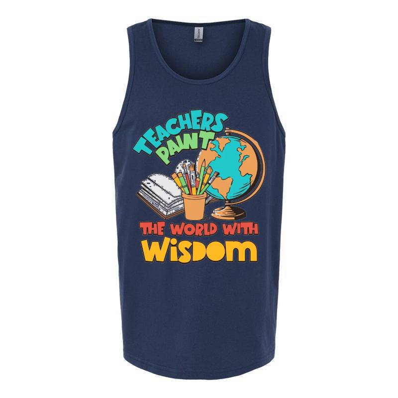 Teachers Paint Tank Top T-Shirt