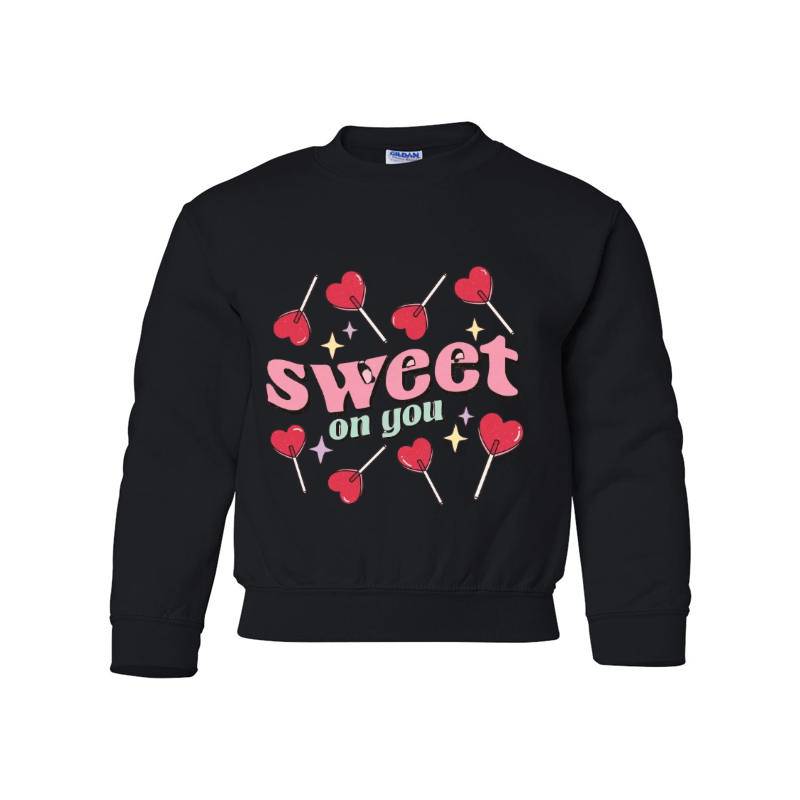 Valentine's Day Youth Crewneck Sweatshirt 