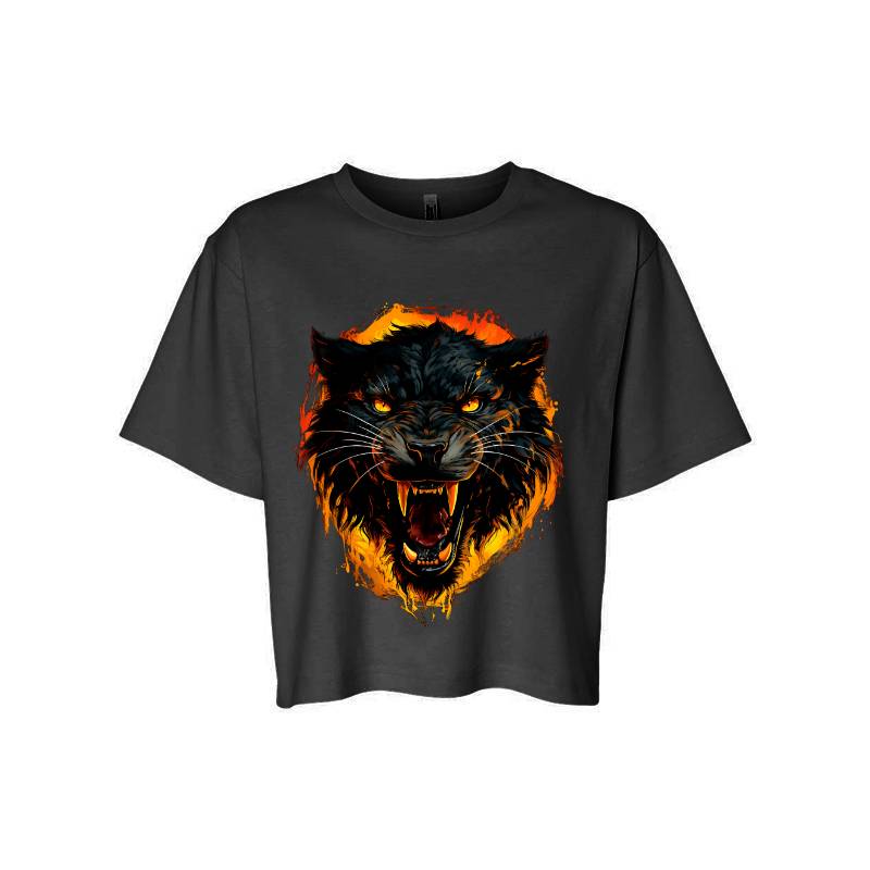 Night Wolf Ladies Fitted T-Shirt