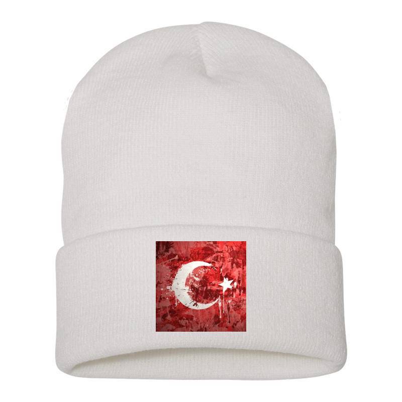 Turkiye Flag Beanie