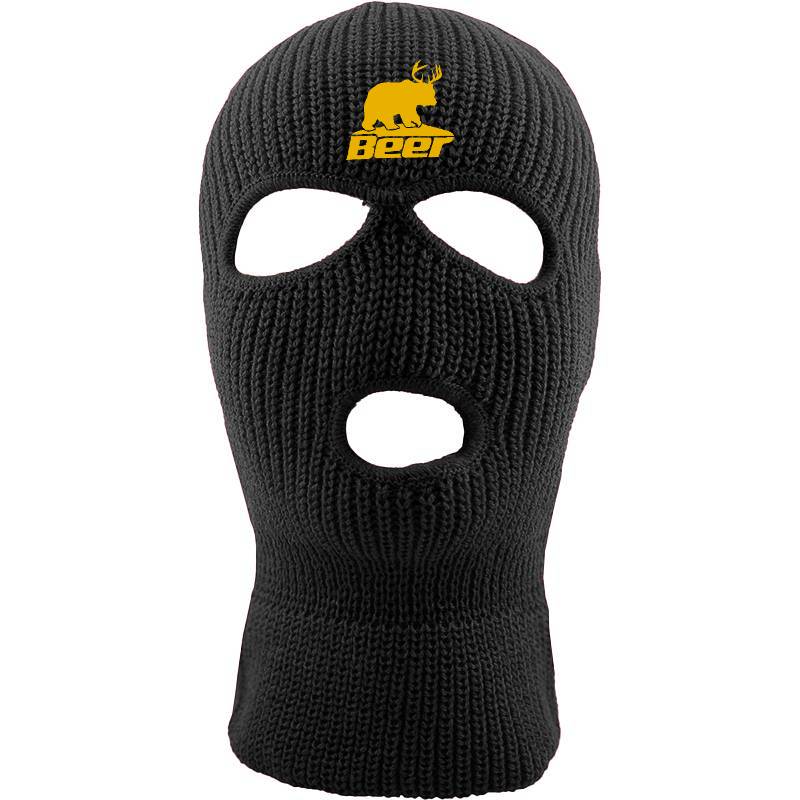 Beer Three hole mask