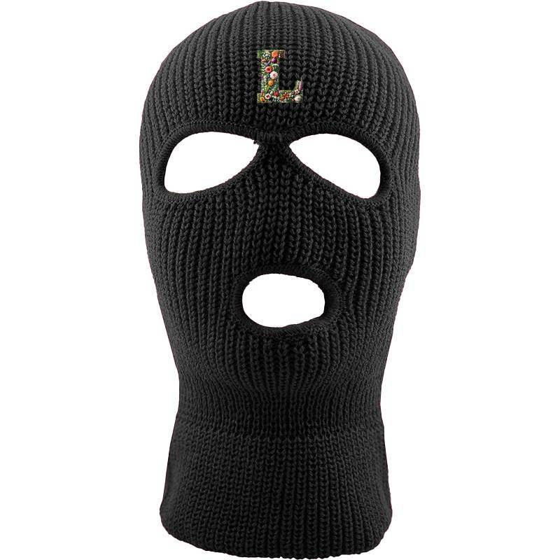Letter L Three hole mask