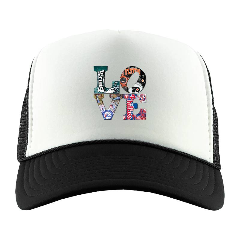 Philly Teams Love Trucker Hat