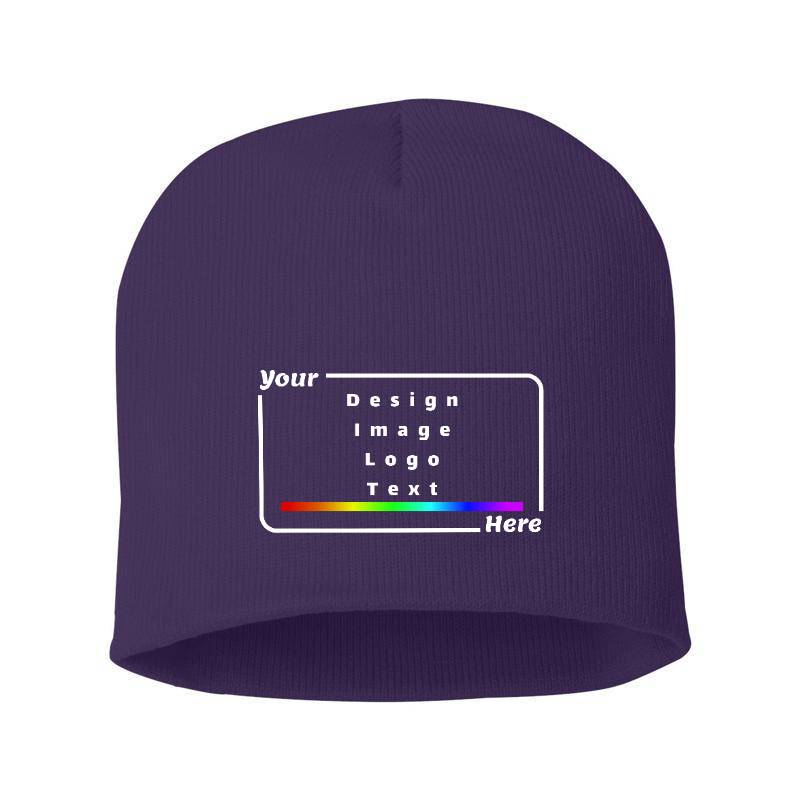 Your Design Here Multi Color Caps Beanie