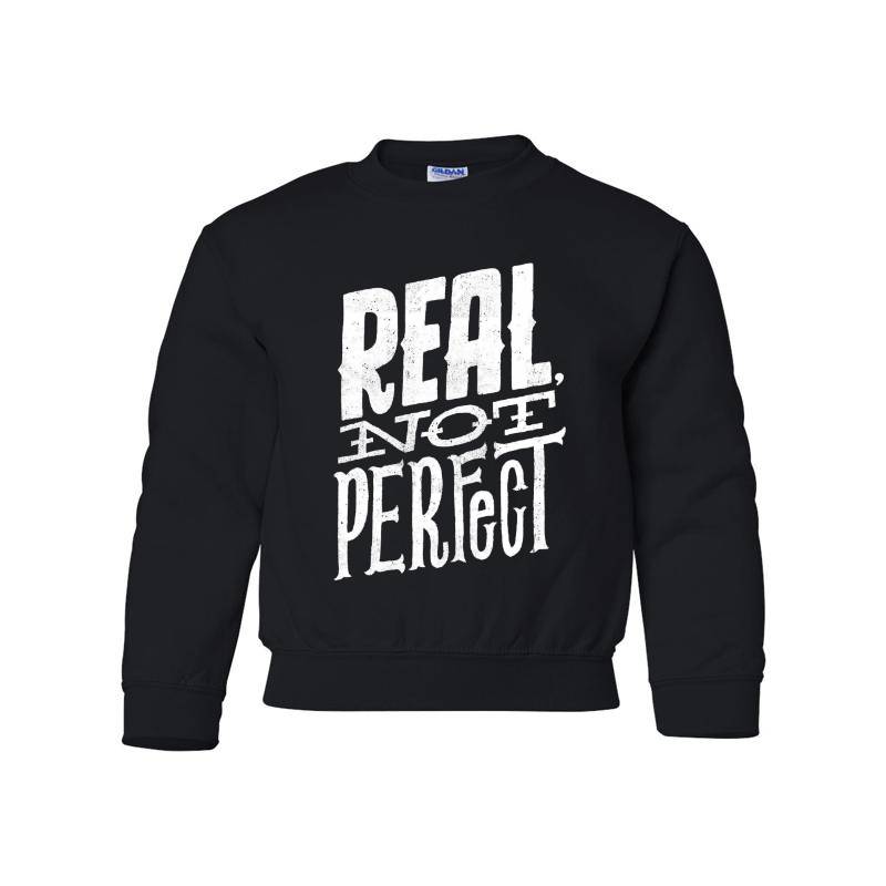 Real Not Perfect Youth Crewneck Sweatshirt 