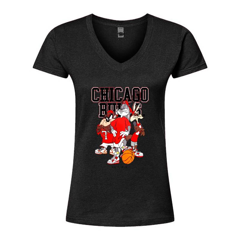 Chicago Bulls V-Neck T-Shirt