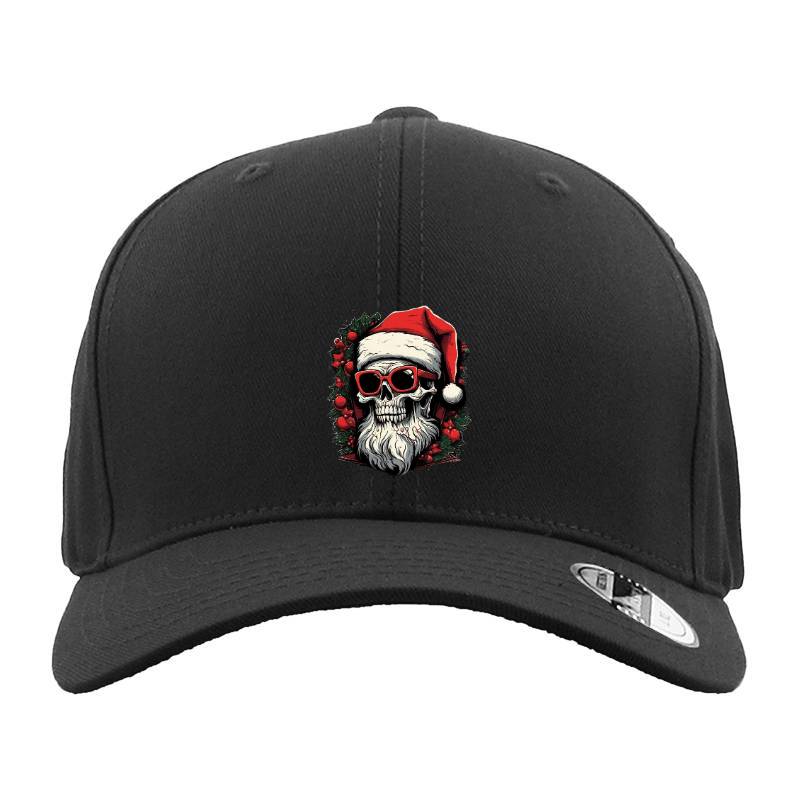 Skull Snat Claus Hat