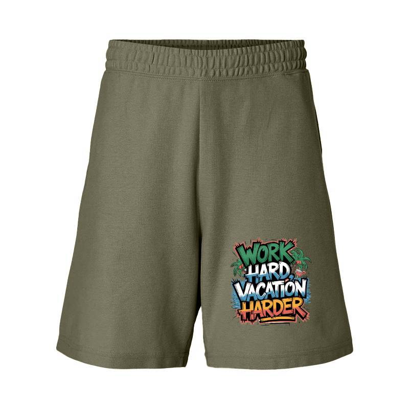 Work Hard Vacation Harder Short