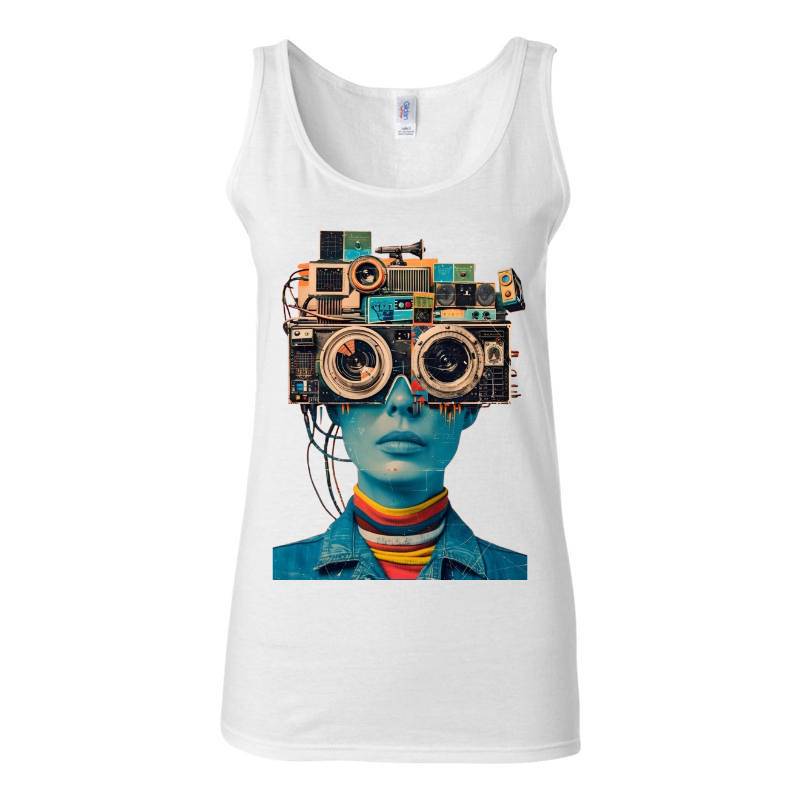 Art Woman Tank Top T-Shirt