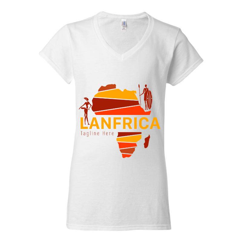 Lanfrica V-Neck T-Shirt
