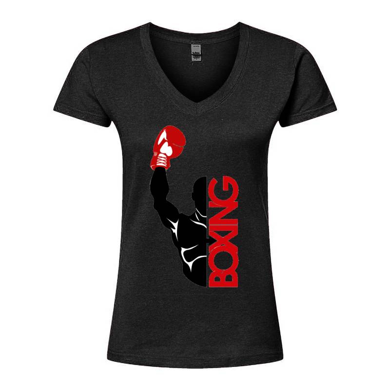 Boxing V-Neck T-Shirt