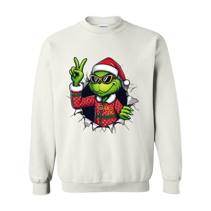 Grinch Peace Crewneck Sweatshirt 