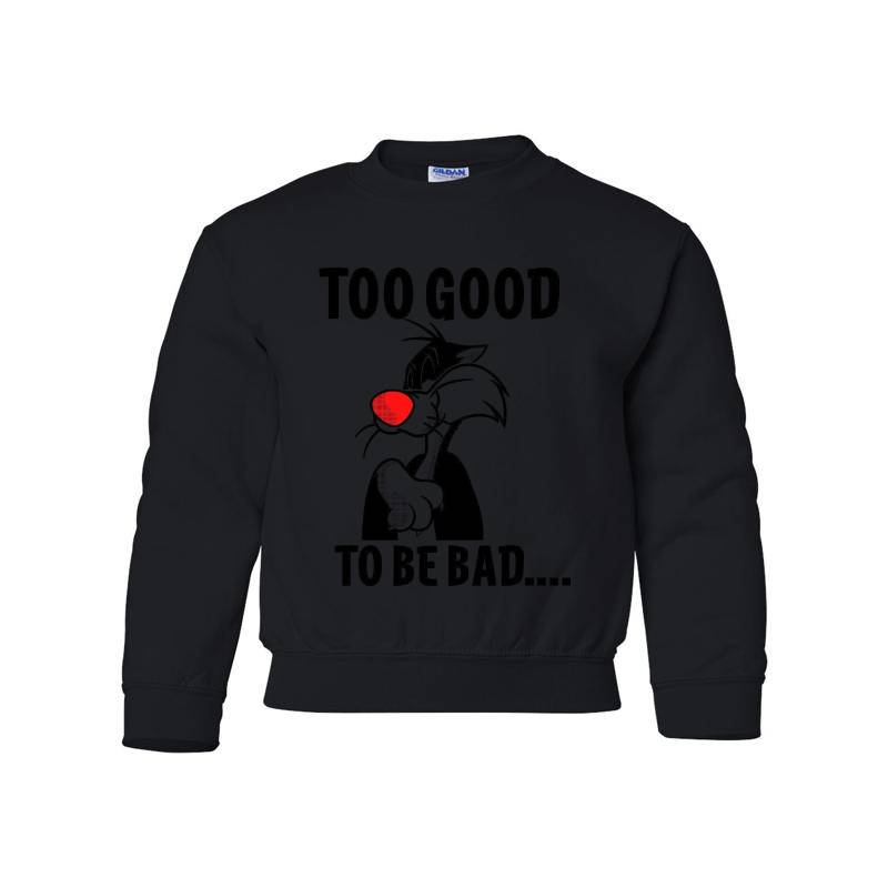 Too Good To Be Bad Youth Crewneck Sweatshirt 