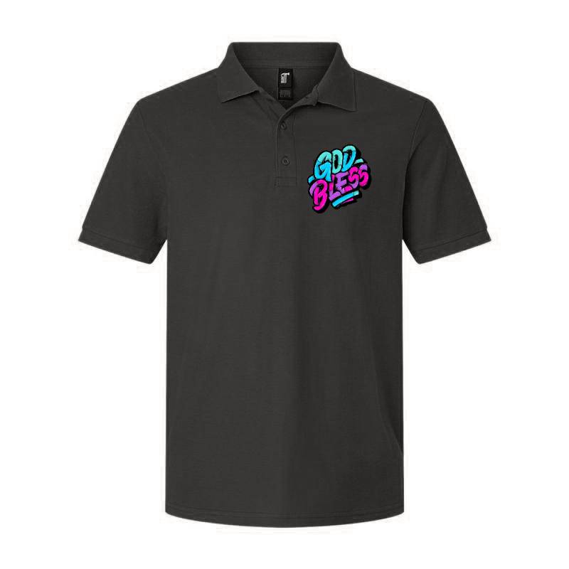 God Bless Polo T-Shirt