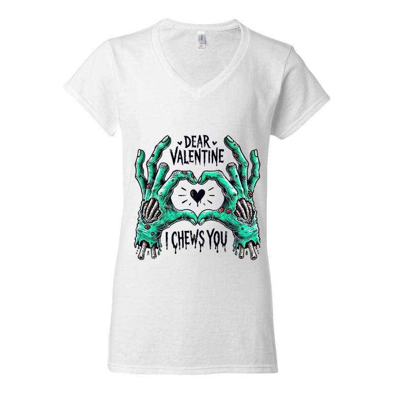 Valentine's Day V-Neck T-Shirt