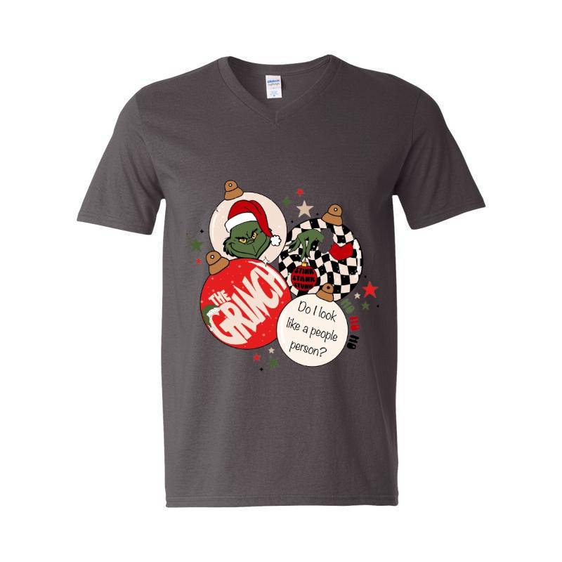 Cristmas Santa V-Neck T-Shirt