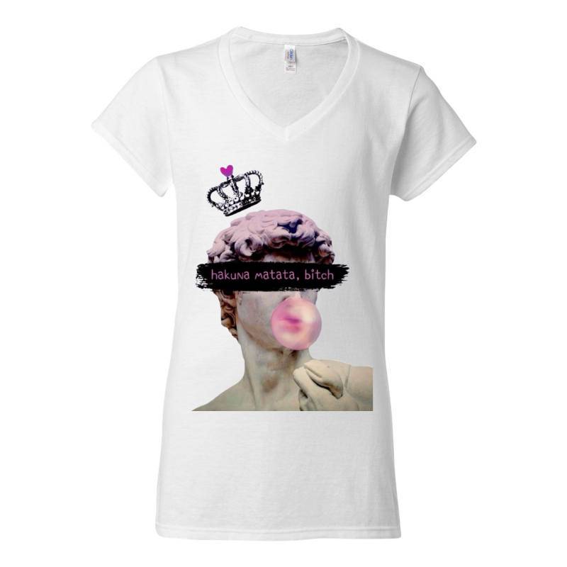 Art and modernity V-Neck T-Shirt
