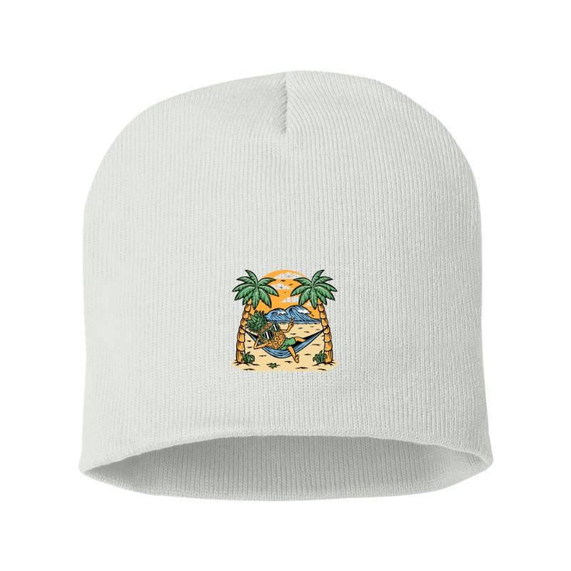 Pineapple on the beach Beanie