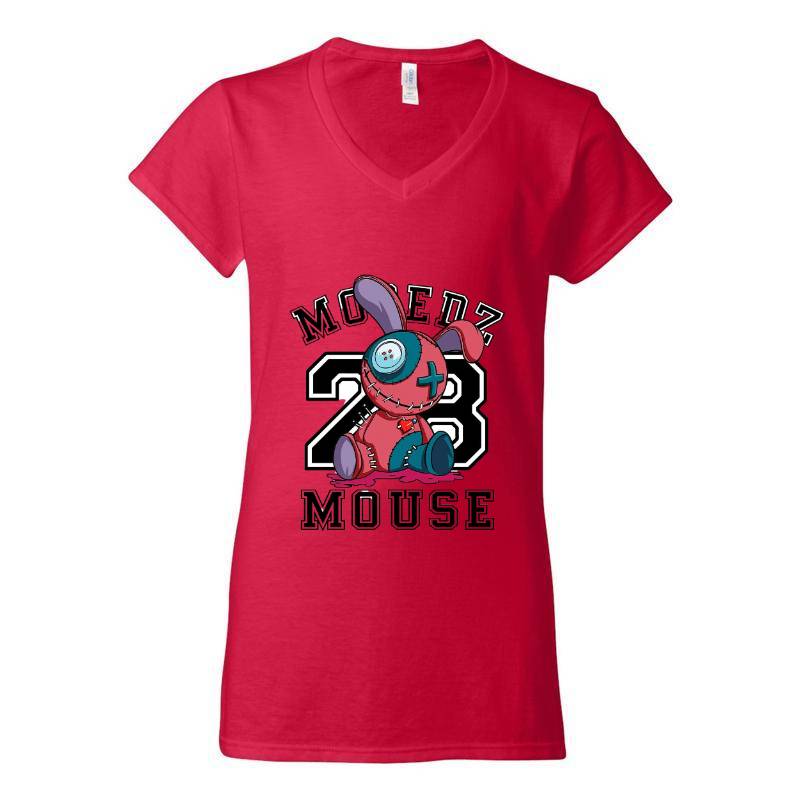 Mouse V-Neck T-Shirt