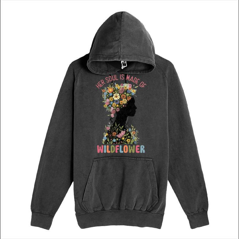 Her Soul Is Made Of Wildflower Hoodie