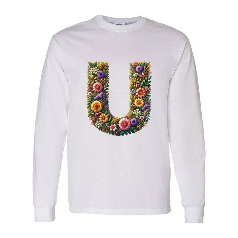 Letter U Long Sleeve Shirt