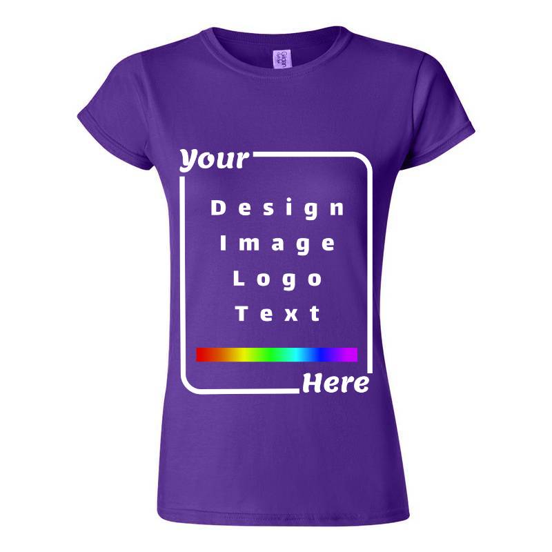 Your Design Here Multi Color T-Shirt