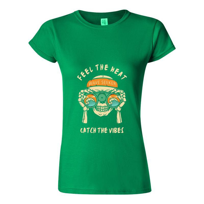 Catch The Vibes Skull T-Shirt