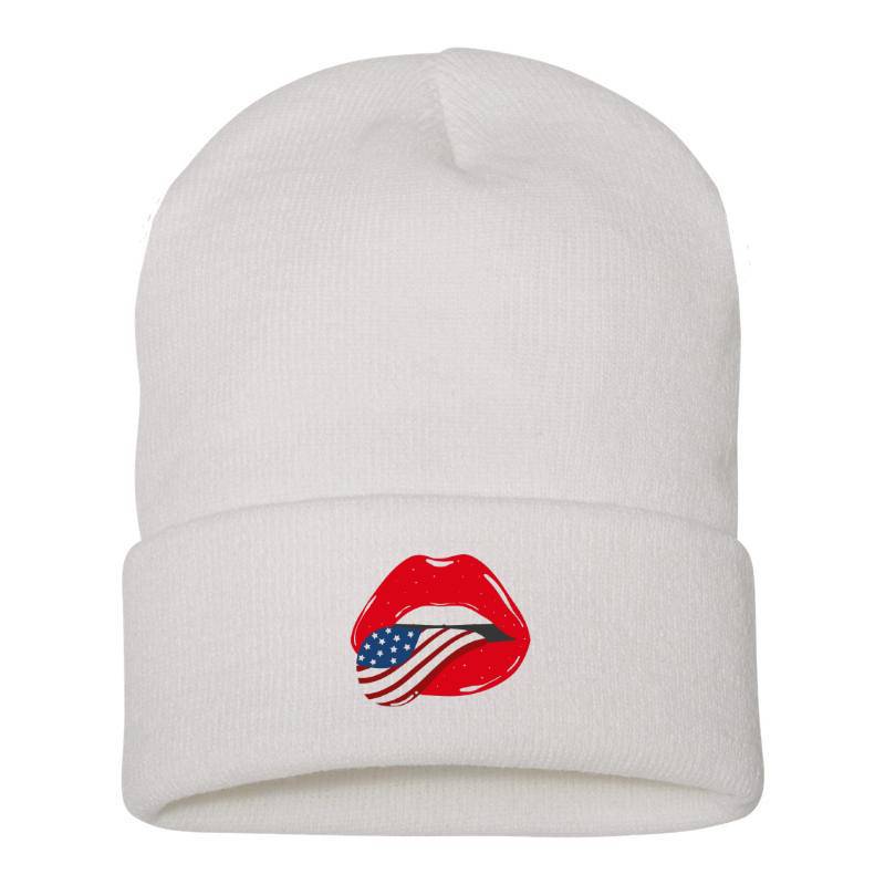 American Flag Beanie