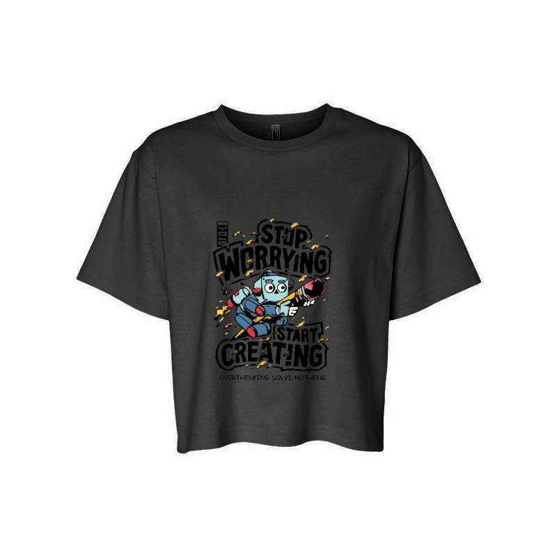 Stop Worrying Start Creating T-Shirt