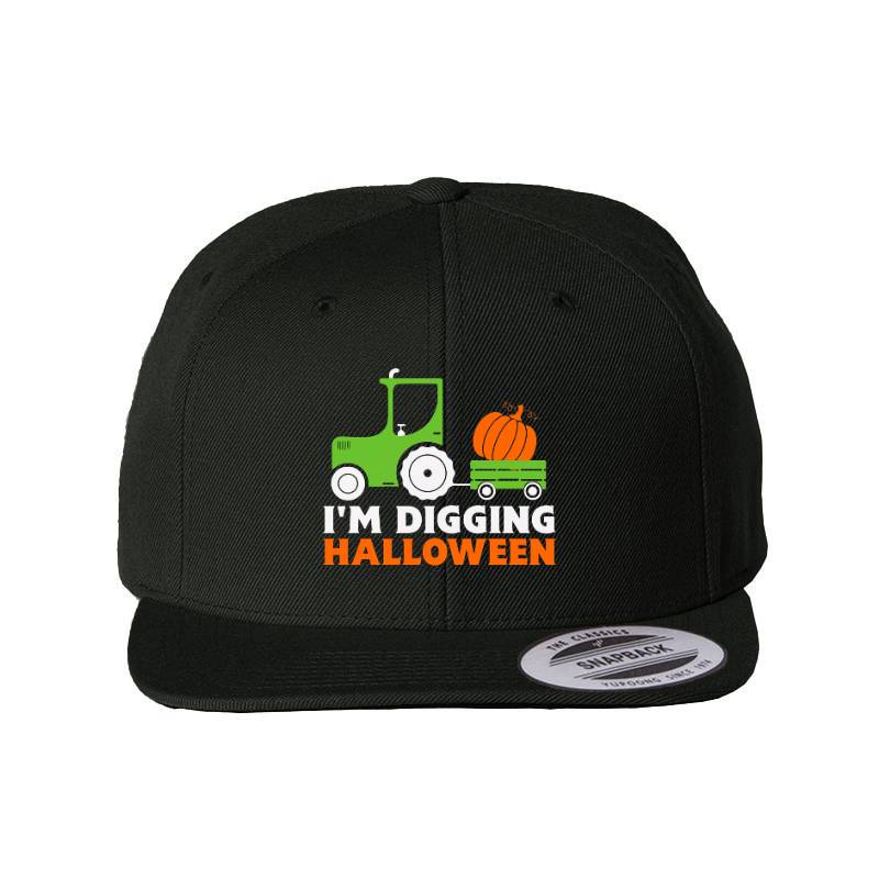 Im Digging Halloween Snapback Cap