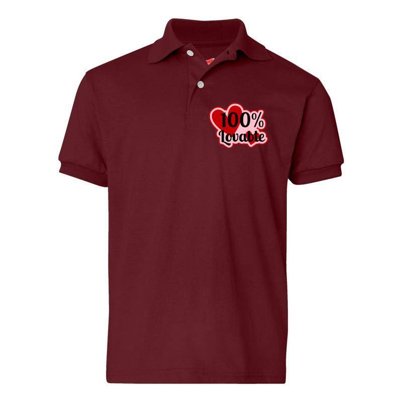 Valentine's Day Polo T-Shirt