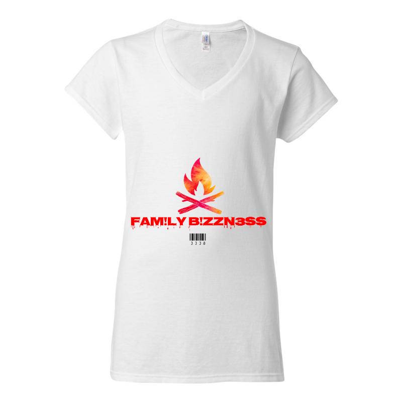 Black T Shirt Him V-Neck T-Shirt