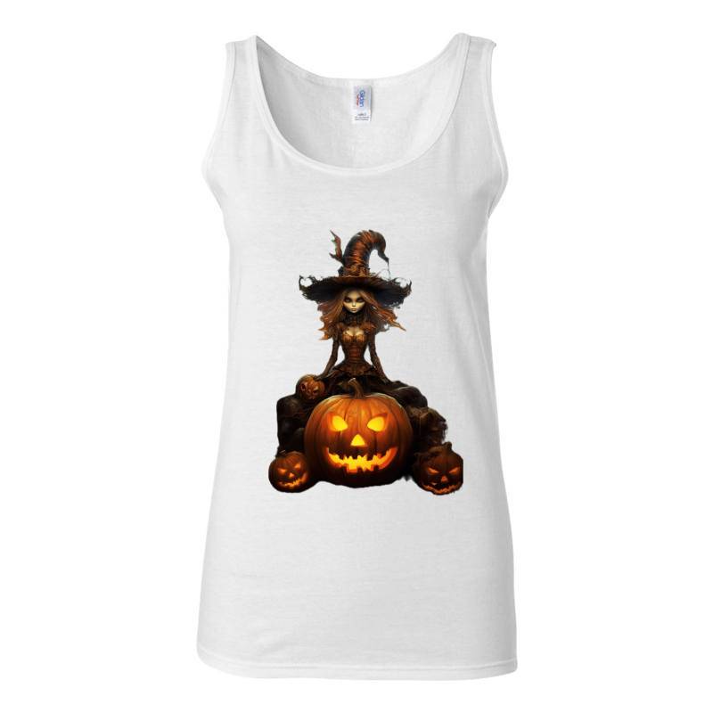 Hallowen Girl Tank Top T-Shirt