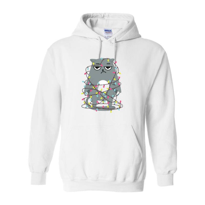 Cristmas cat Hoodie