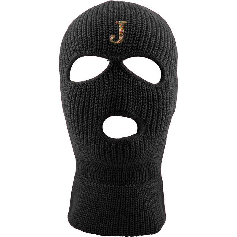 Letter J Three hole mask