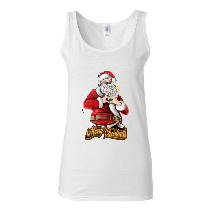 Santa Claus Tank Top T-Shirt