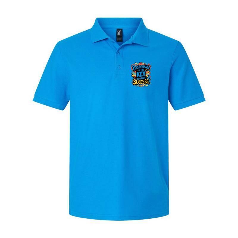 Perseverance Is The Key Success Polo T-Shirt