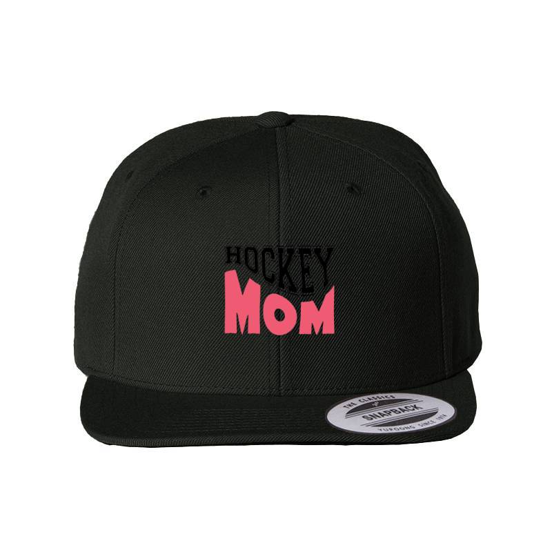 Hockey MOM Snapback Cap