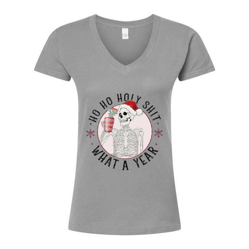 Ho Ho Ho V-Neck T-Shirt