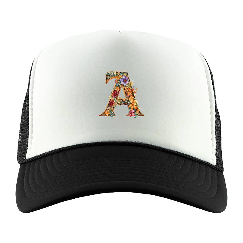 Letter A Trucker Hat