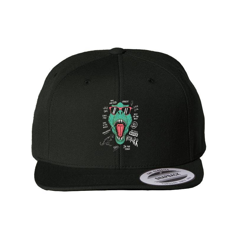 Dino Snapback Cap